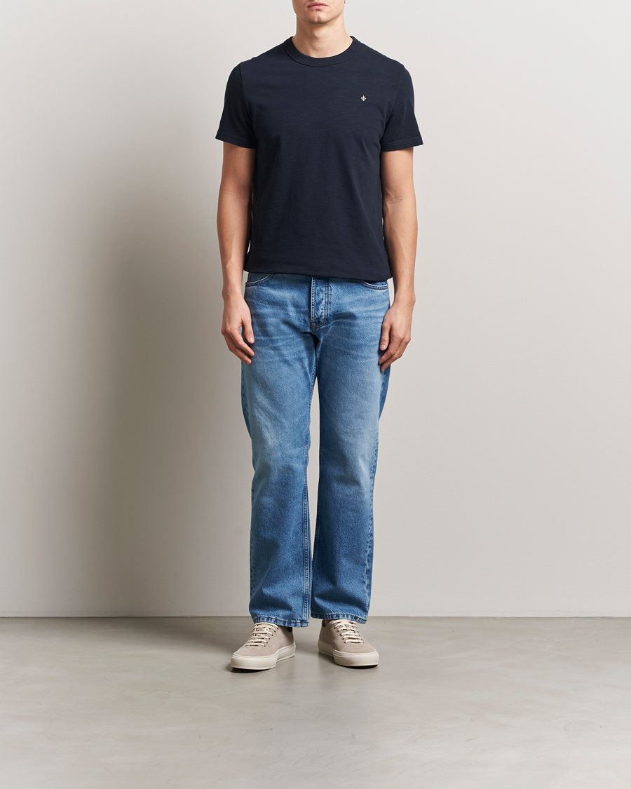 Homme | T-shirts | Morris | Watson Slub T-Shirt Old Blue