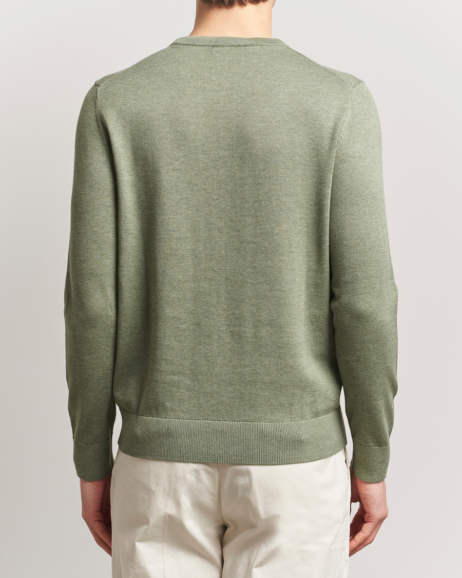 Homme | Pulls Et Tricots | Morris | Riley Cotton O-Neck Olive