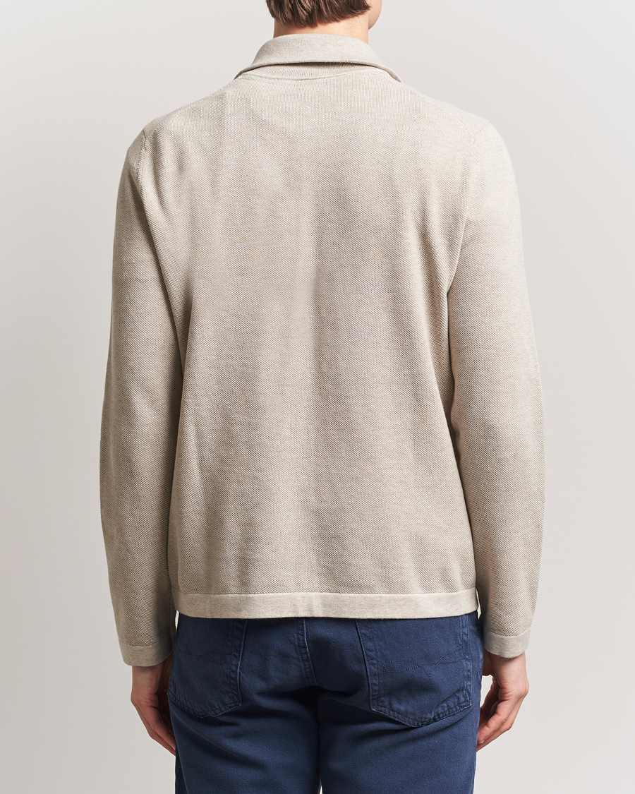 Homme | Pulls Et Tricots | Morris | Jake Cotton Half Zip Khaki