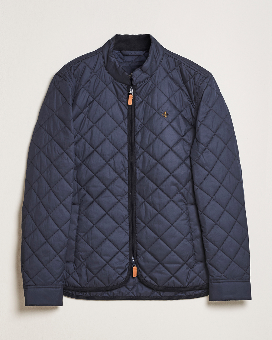Homme | Manteaux Et Vestes | Morris | Teddy Quilted Jacket Navy