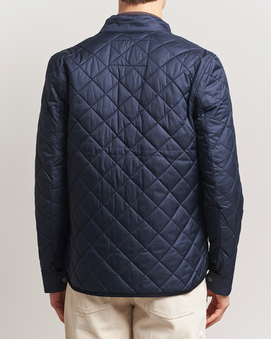 Homme | Manteaux Et Vestes | Morris | Teddy Quilted Jacket Navy