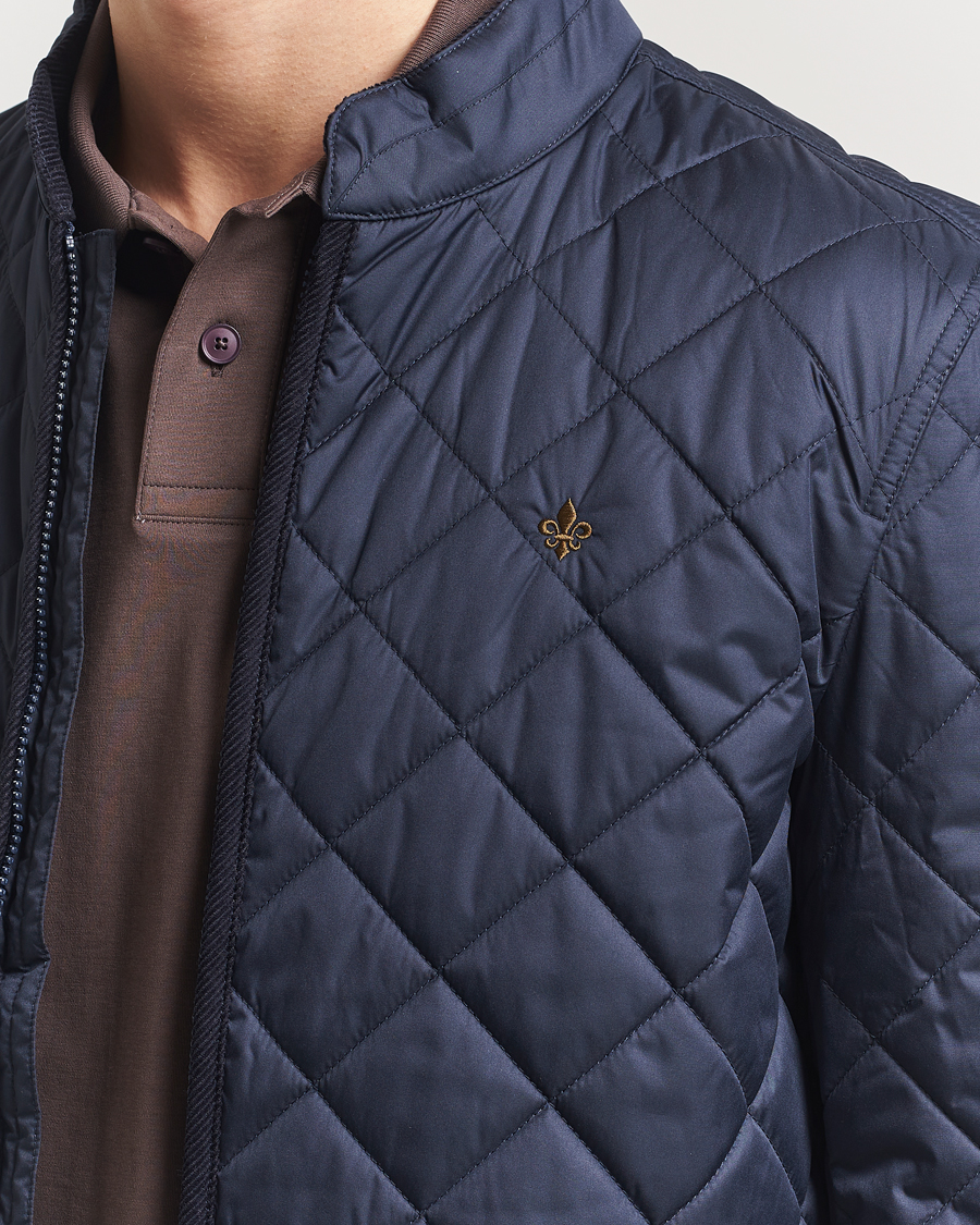 Homme | Manteaux Et Vestes | Morris | Teddy Quilted Jacket Navy