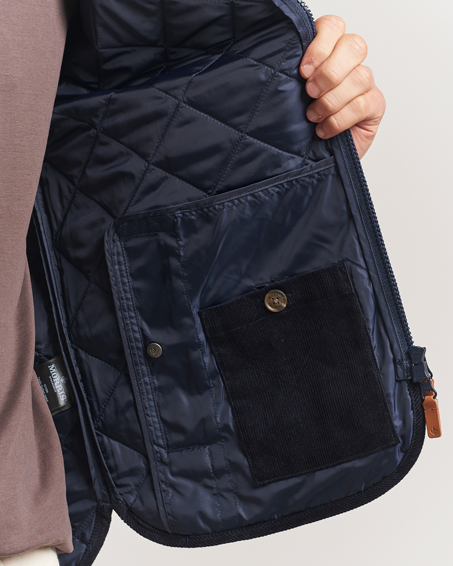 Homme | Manteaux Et Vestes | Morris | Teddy Quilted Jacket Navy