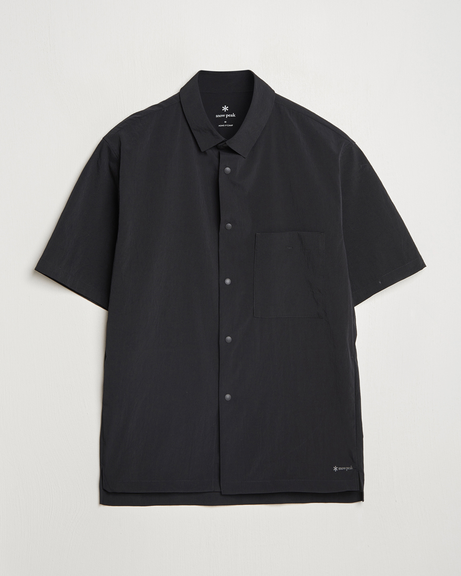 Homme | Chemises | Snow Peak | Quick Dry Shirt Black