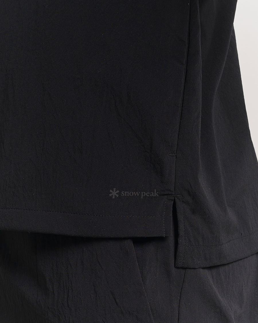 Homme | Chemises | Snow Peak | Quick Dry Shirt Black