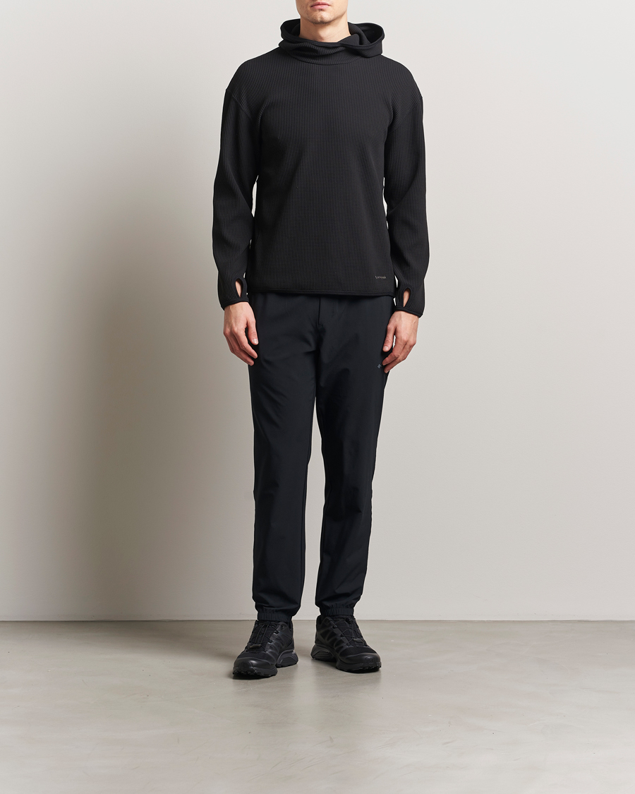 Homme | Pulls Et Tricots | Snow Peak | Dry Waffle Hoodie Black