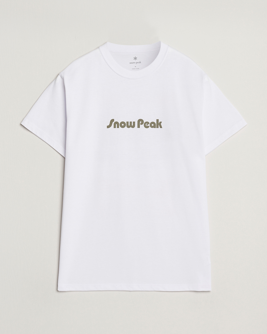 Homme | T-shirts | Snow Peak | Unwind T-Shirt White