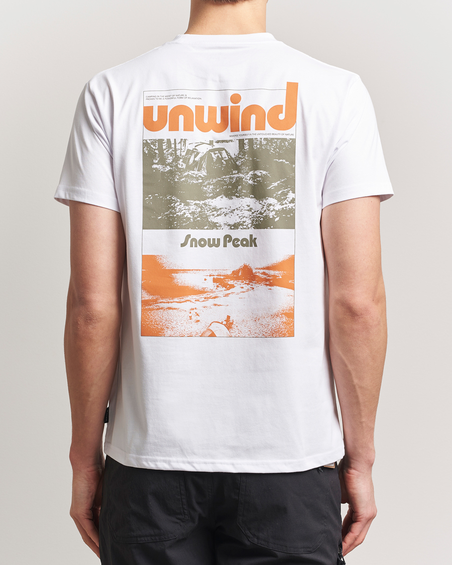 Homme | T-shirts | Snow Peak | Unwind T-Shirt White