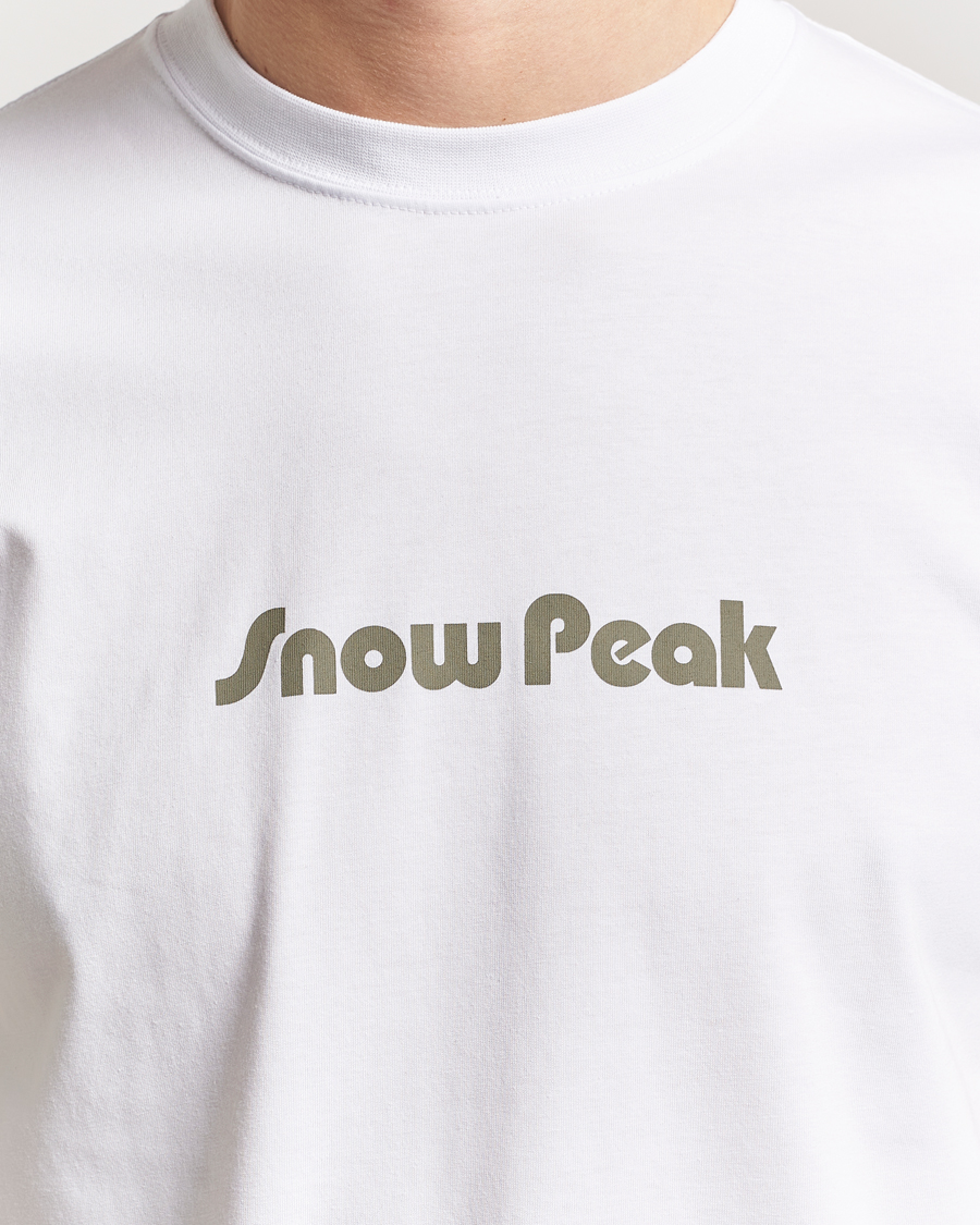 Homme | T-shirts | Snow Peak | Unwind T-Shirt White