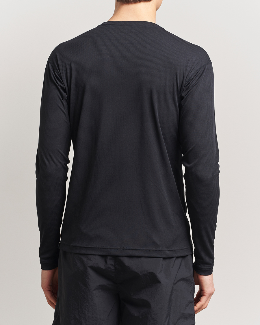 Homme | T-shirts | Snow Peak | Power Dry Long Sleeve T-Shirt Black