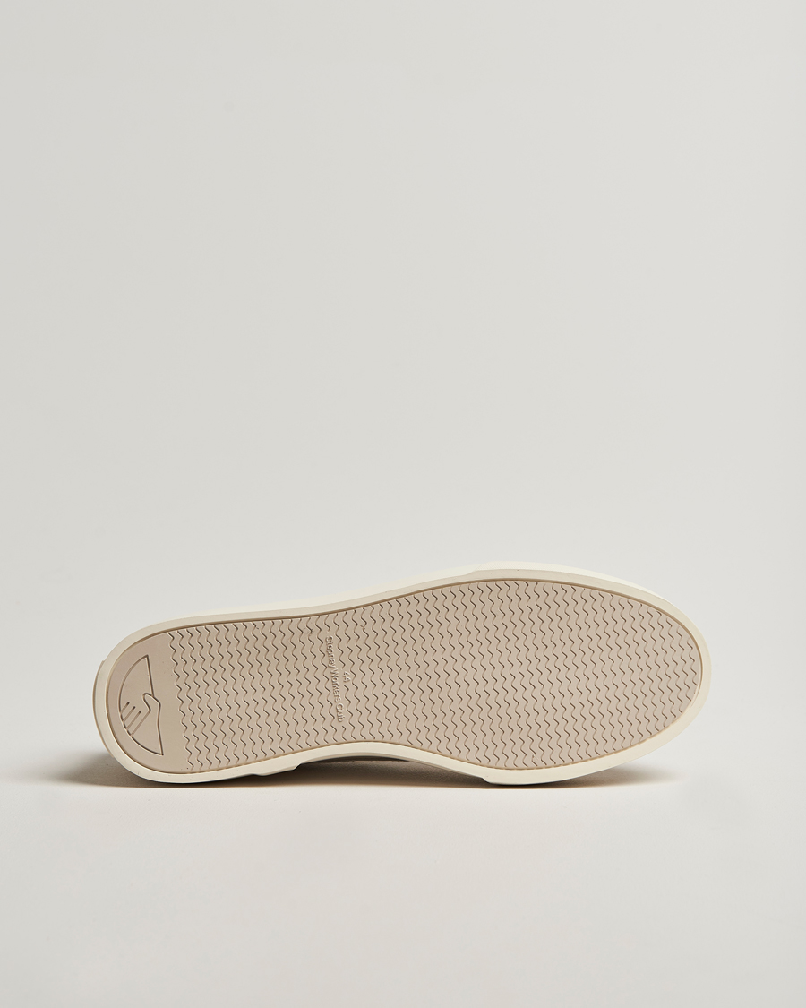 Homme | Baskets | Stepney Workers Club | Dellow S-Strike Cupsole Canvas Sneaker Ecru/White