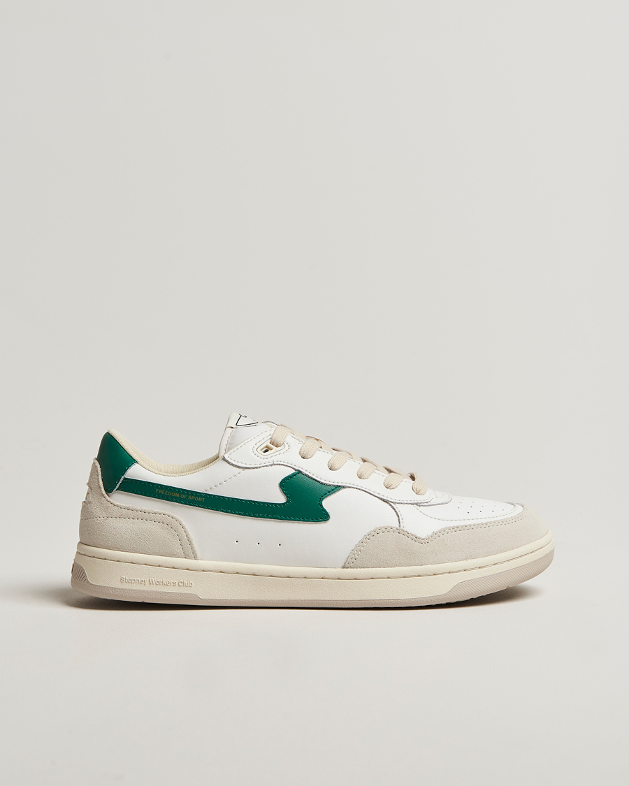 Homme | Stepney Workers Club Pro Cup 01 S-Strike Leather Sneaker Spring Green | Stepney Workers Club | Pro Cup 01 S-Strike Leather Sneaker Spring Green