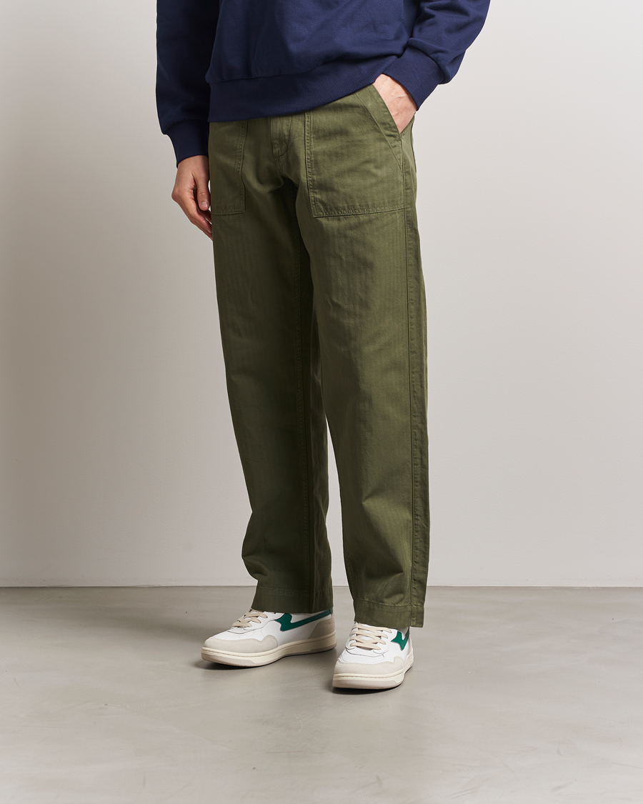 Homme | Stepney Workers Club Pro Cup 01 S-Strike Leather Sneaker Spring Green | Stepney Workers Club | Pro Cup 01 S-Strike Leather Sneaker Spring Green