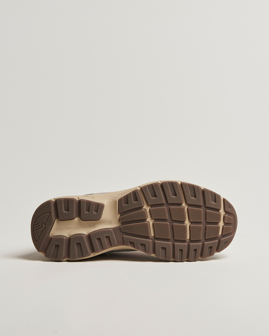 Homme | Stepney Workers Club Osier S-Strike Geo-Merged Runner Sneaker Grey/Red | Stepney Workers Club | Osier S-Strike Geo-Merged Runner Sneaker Grey/Red