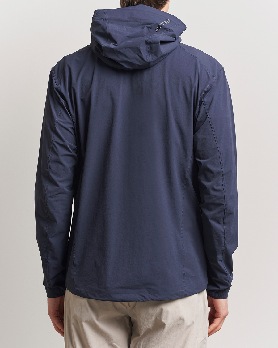 Homme | Manteaux Et Vestes | Arc'teryx | Gamma Lightweight Softshell Hooded Jacket Black Sapphire