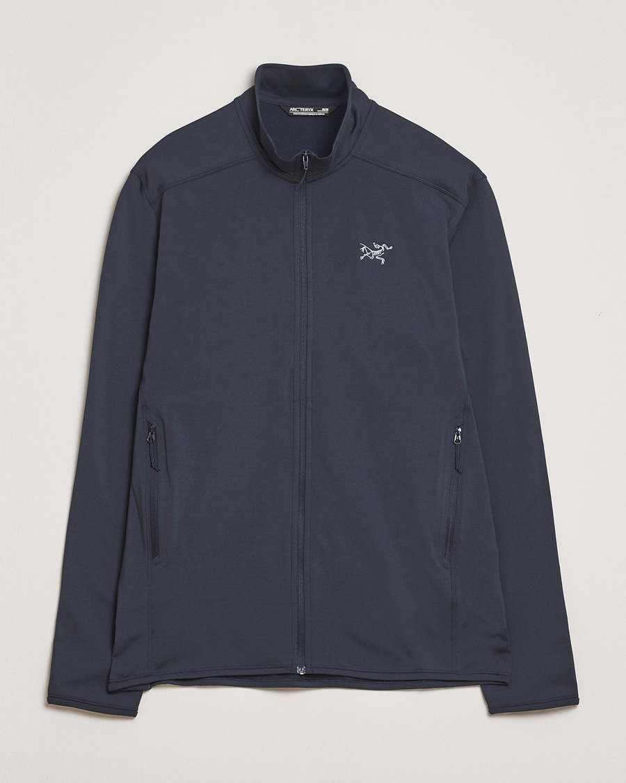 Homme | Pulls Et Tricots | Arc'teryx | Kyanite Lightweight Full Zip Black Sapphire