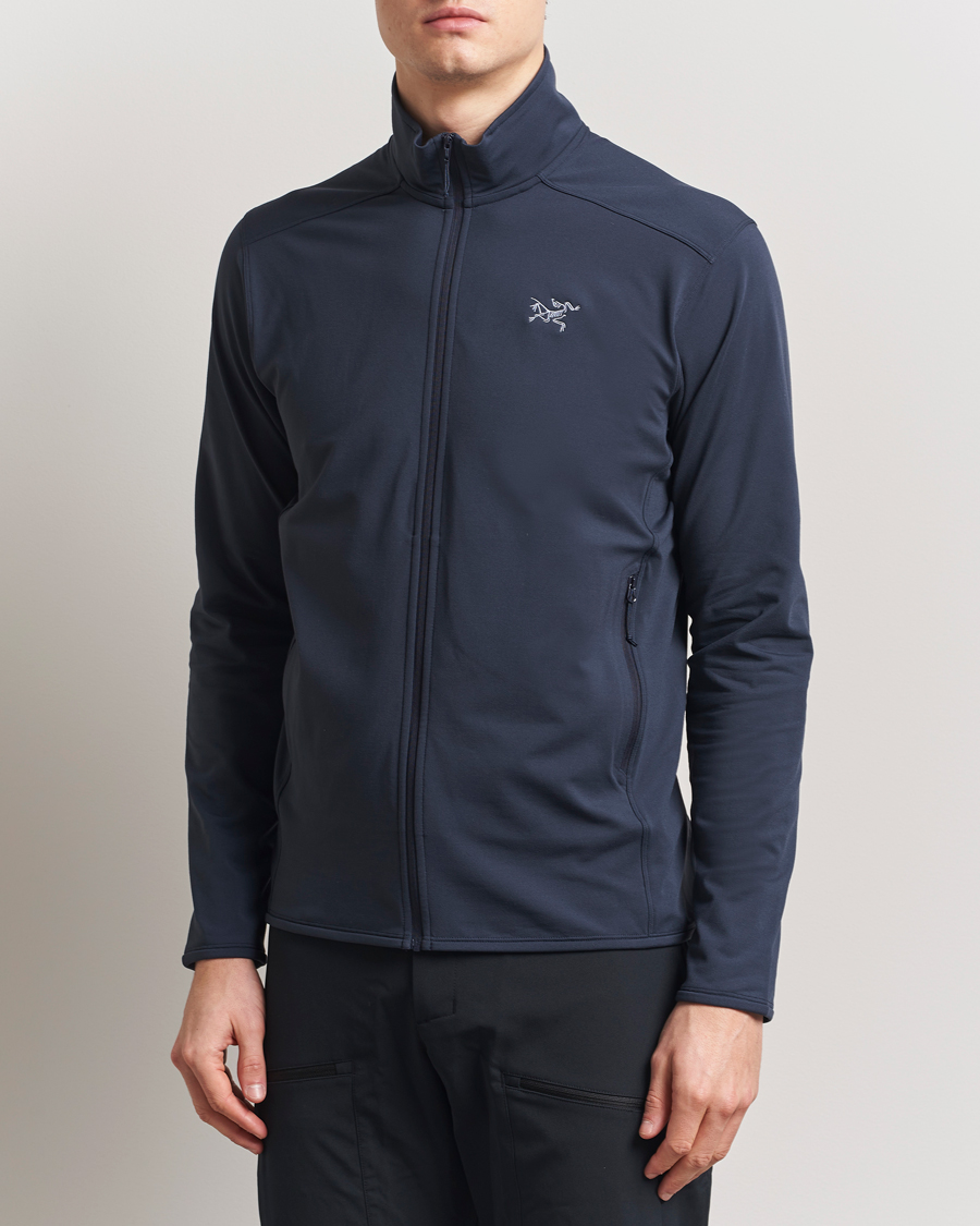 Homme | Pulls Et Tricots | Arc'teryx | Kyanite Lightweight Full Zip Black Sapphire