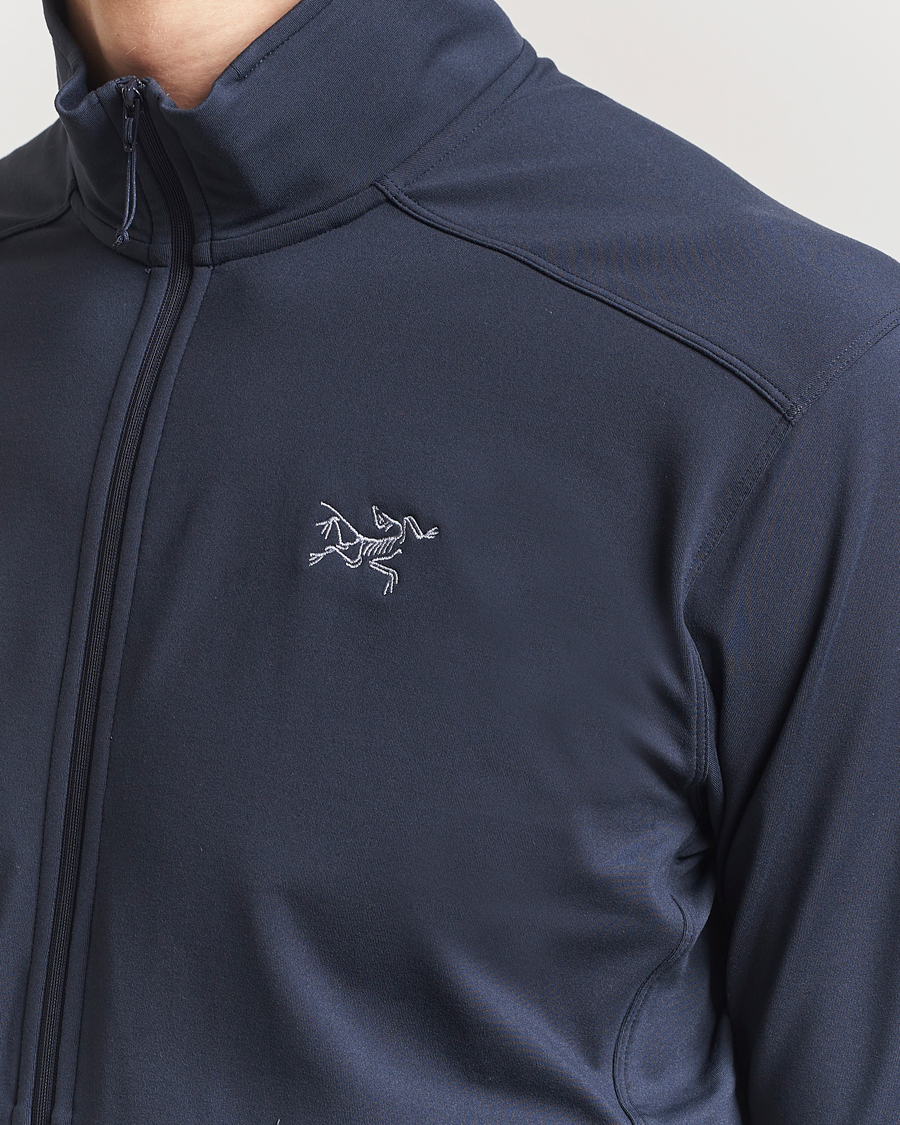 Homme | Pulls Et Tricots | Arc'teryx | Kyanite Lightweight Full Zip Black Sapphire