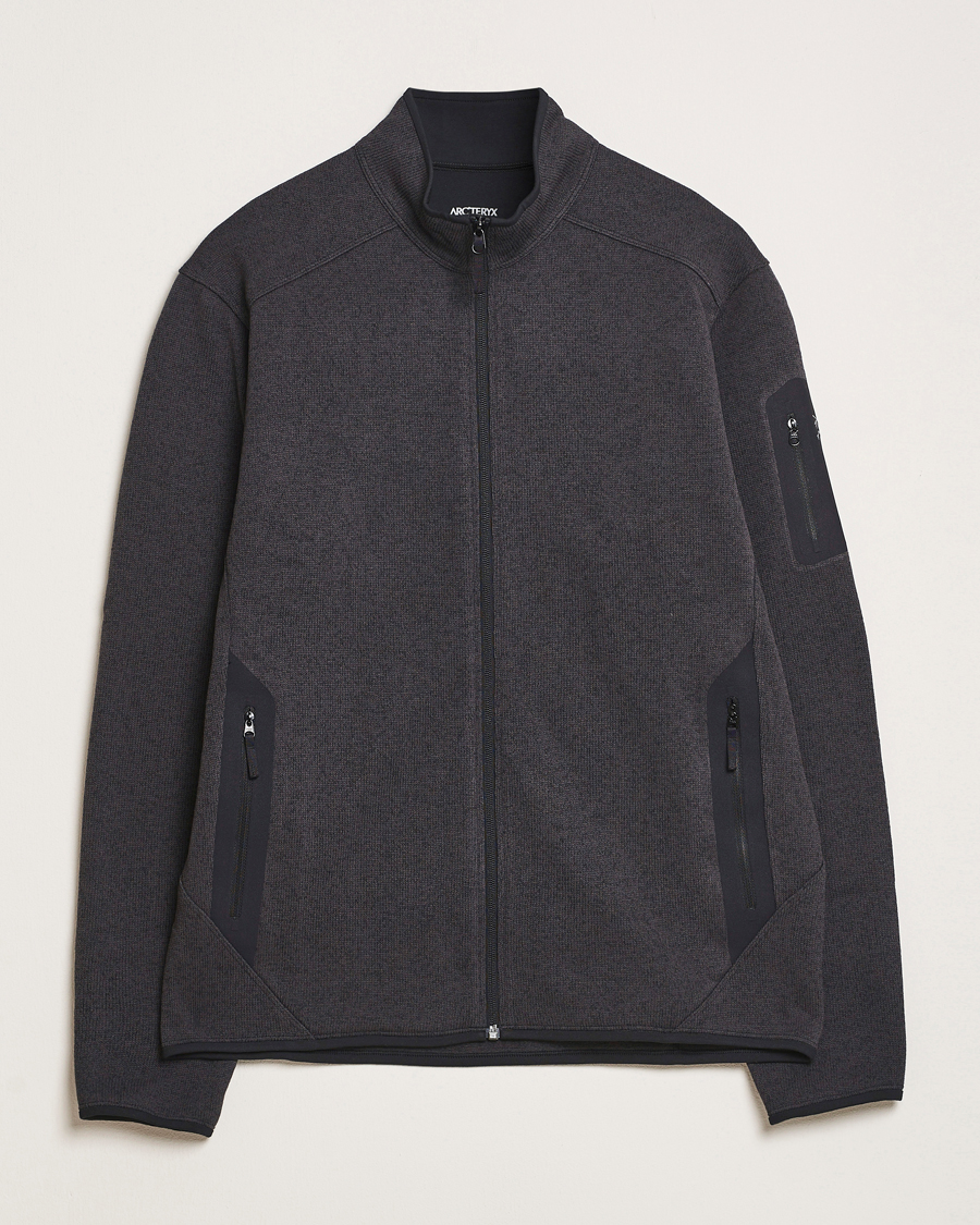 Homme | Pulls Et Tricots | Arc'teryx | Covert Full Zip Black Heather