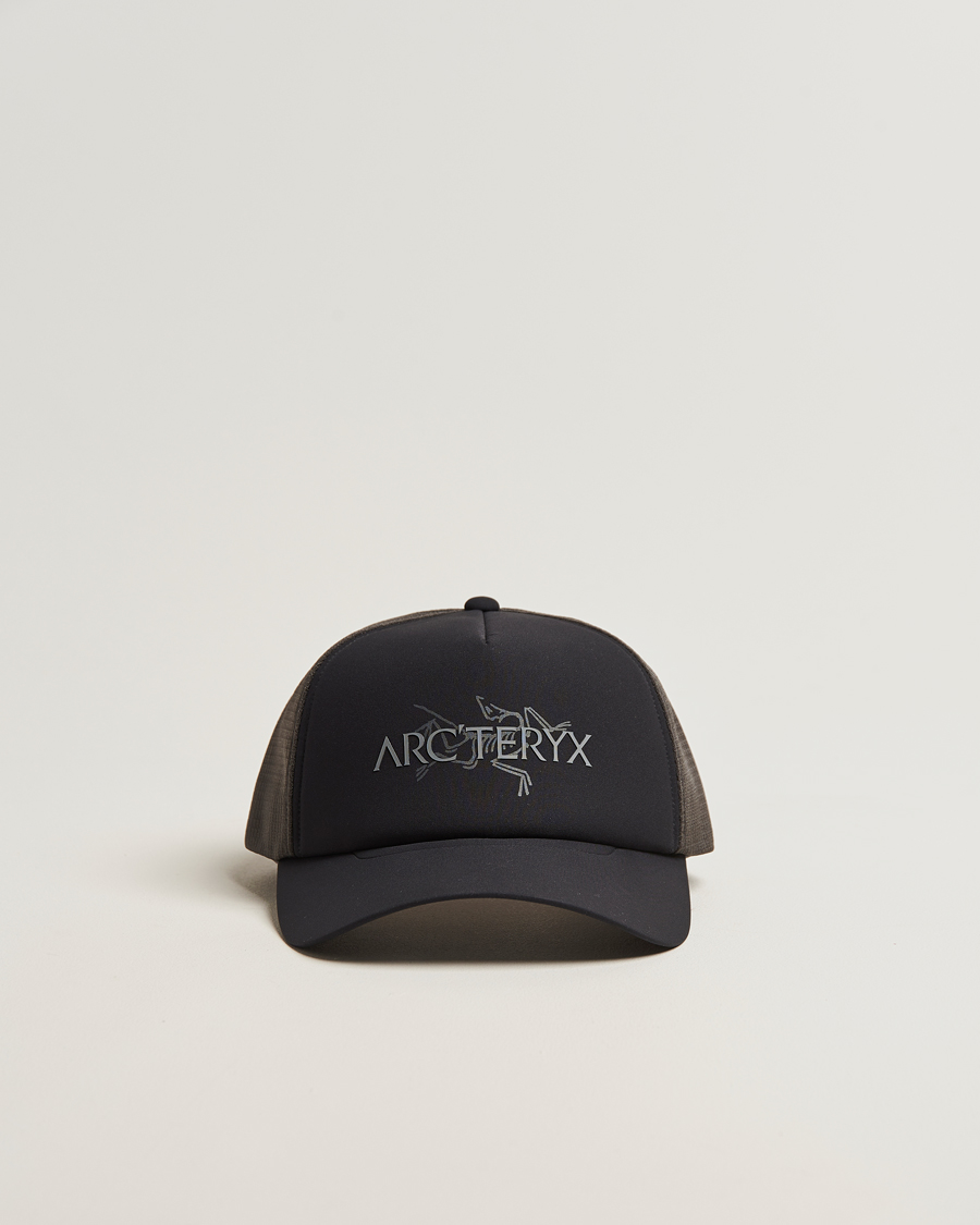 Homme | Arc'teryx Bird Trucker Cap Black/Cloud | Arc'teryx | Bird Trucker Cap Black/Cloud