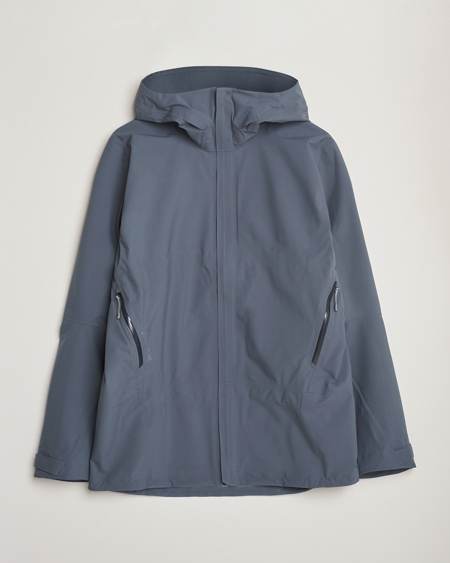Homme | Manteaux Et Vestes | Houdini | BFF Waterproof Shell Jacket Thunder Grey