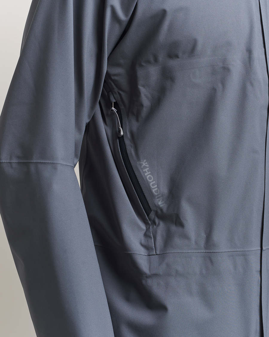 Homme | Manteaux Et Vestes | Houdini | BFF Waterproof Shell Jacket Thunder Grey