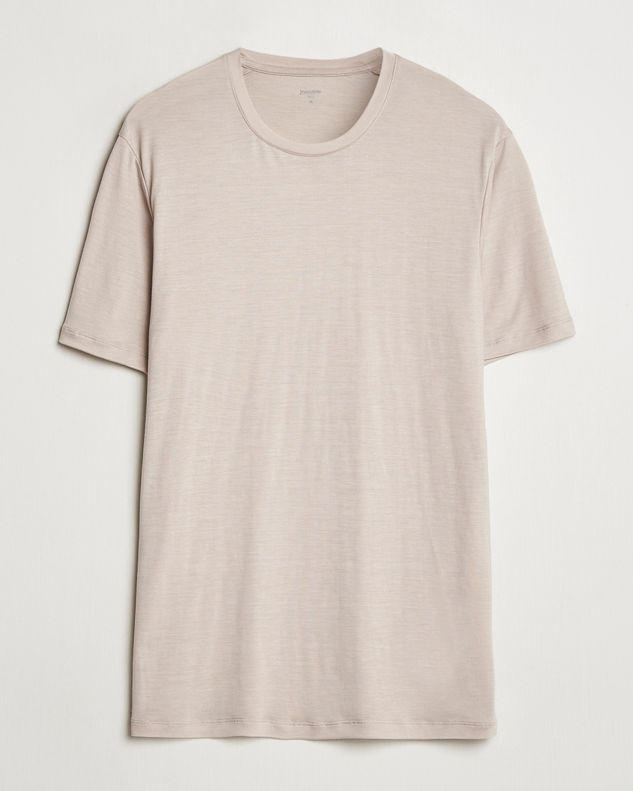 Homme | T-shirts | Houdini | Tree Tencel T-Shirt Sandstorm