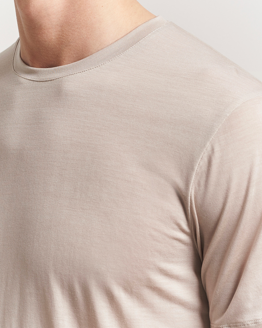 Homme | T-shirts | Houdini | Tree Tencel T-Shirt Sandstorm