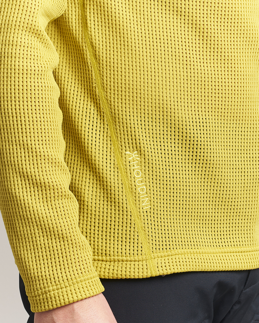 Homme | Pulls Et Tricots | Houdini | Pace Flow Half Zip Be The Light Green