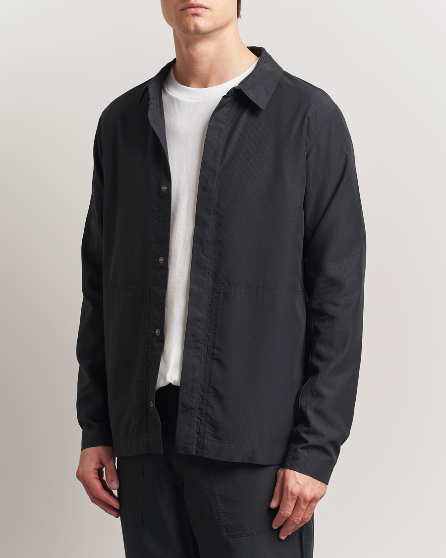 Homme | Chemises | Houdini | Tree Chore Jacket Bleached Black