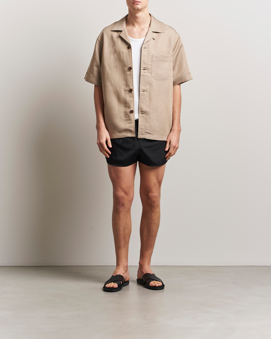 Homme | Maillots De Bain | CDLP | Satin Twill Swim Shorts Black