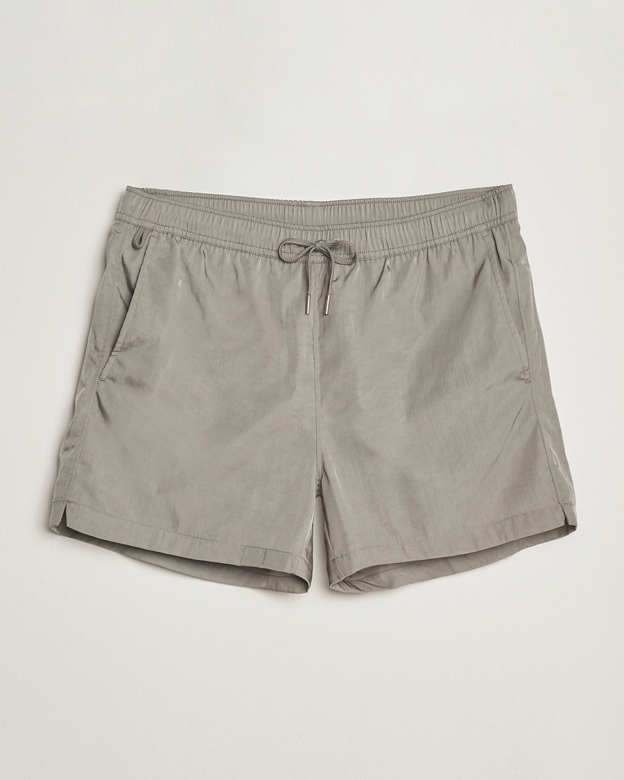 Homme | Maillots De Bain | CDLP | Satin Twill Swim Trunks Steel