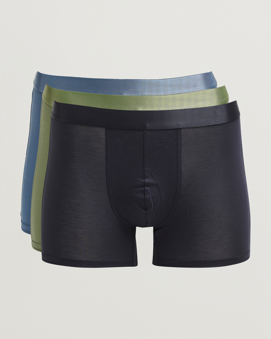 Homme | Sous-Vêtements Et Chaussettes | CDLP | 3-Pack Boxer Briefs Navy/Steel/Sage