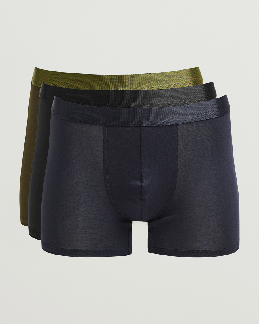 Homme | Sous-Vêtements Et Chaussettes | CDLP | 3-Pack Boxer Briefs Black/Navy/Olive