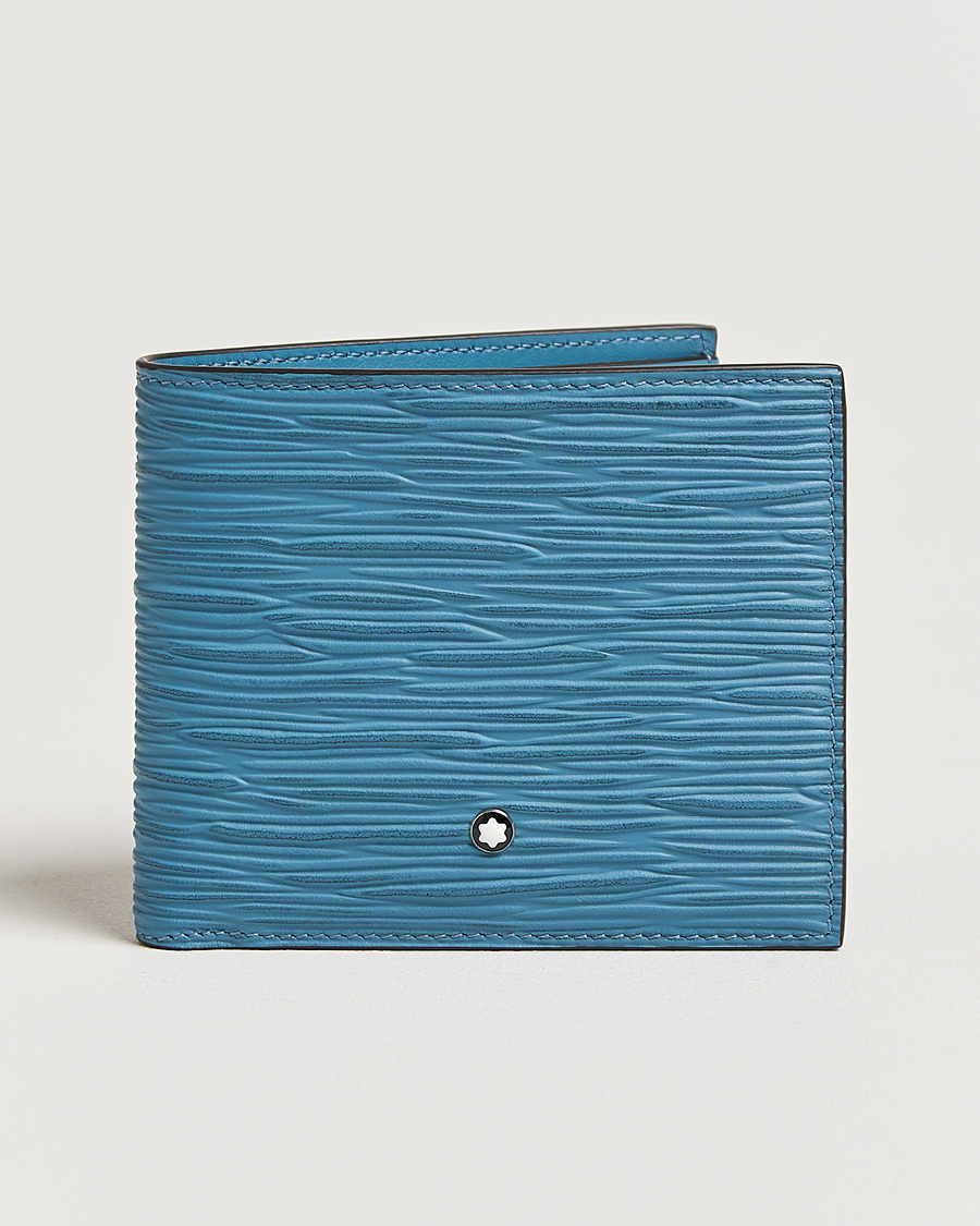 Homme | Montblanc 4810 Wallet 8cc Smokey Blue | Montblanc | 4810 Wallet 8cc Smokey Blue