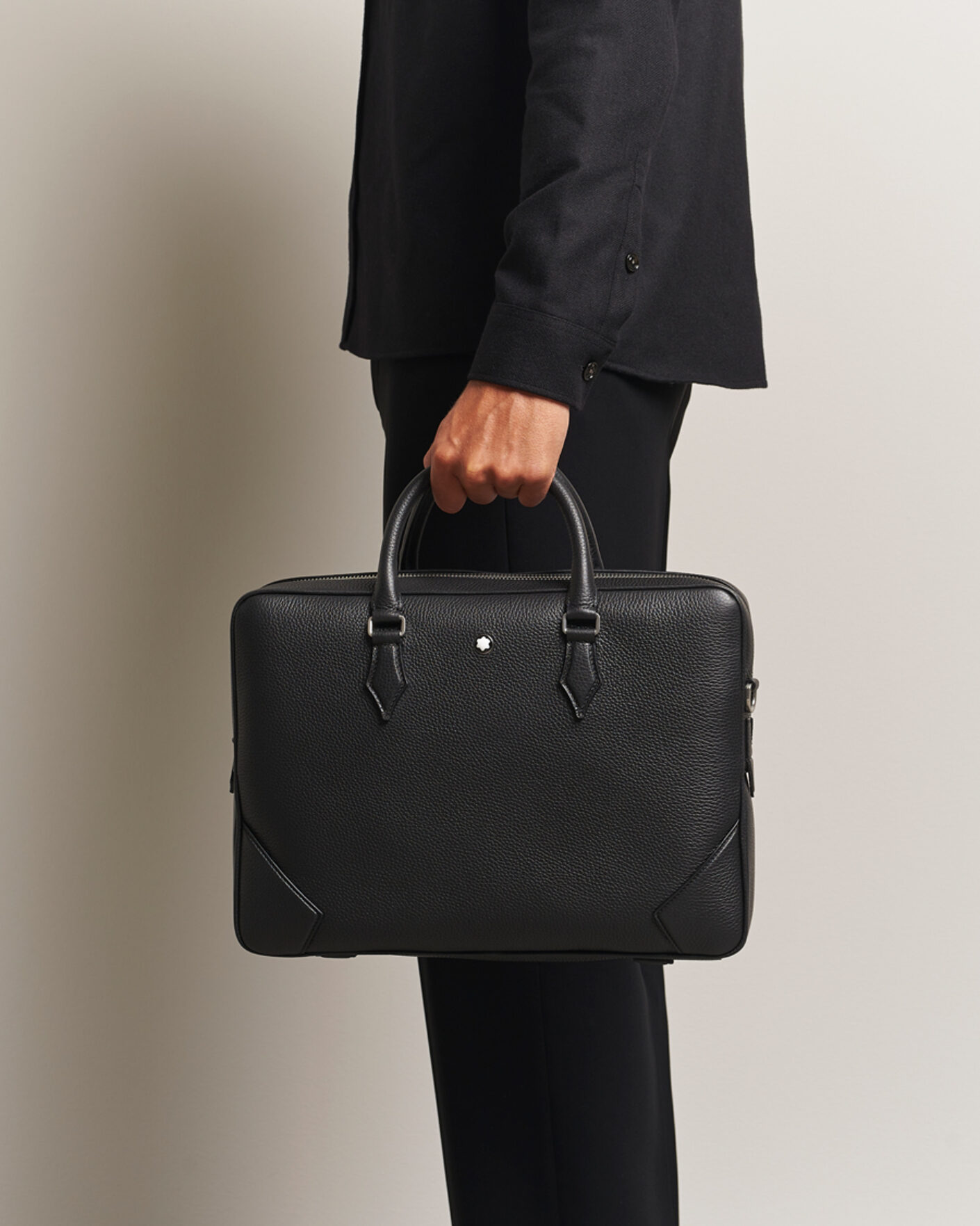 Homme | Montblanc Soft Grain Document Case Black | Montblanc | Soft Grain Document Case Black