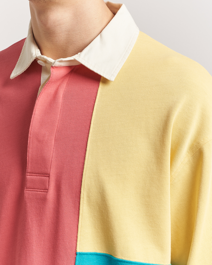 Homme | Polos | GANT 240 Mulberry Street | Colorblocked Heavy Rugger Polo Multi