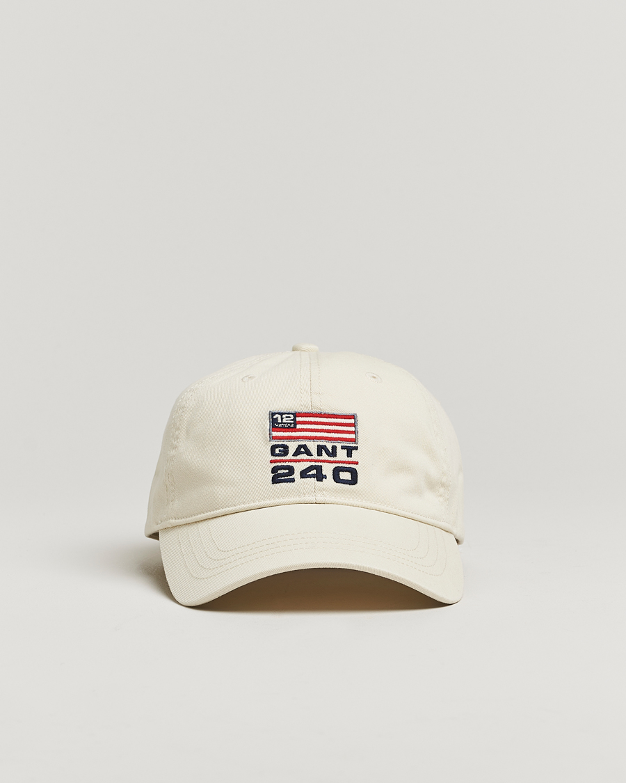 Homme | GANT 240 Mulberry Street 240 Flag Cap Cream | GANT 240 Mulberry Street | 240 Flag Cap Cream