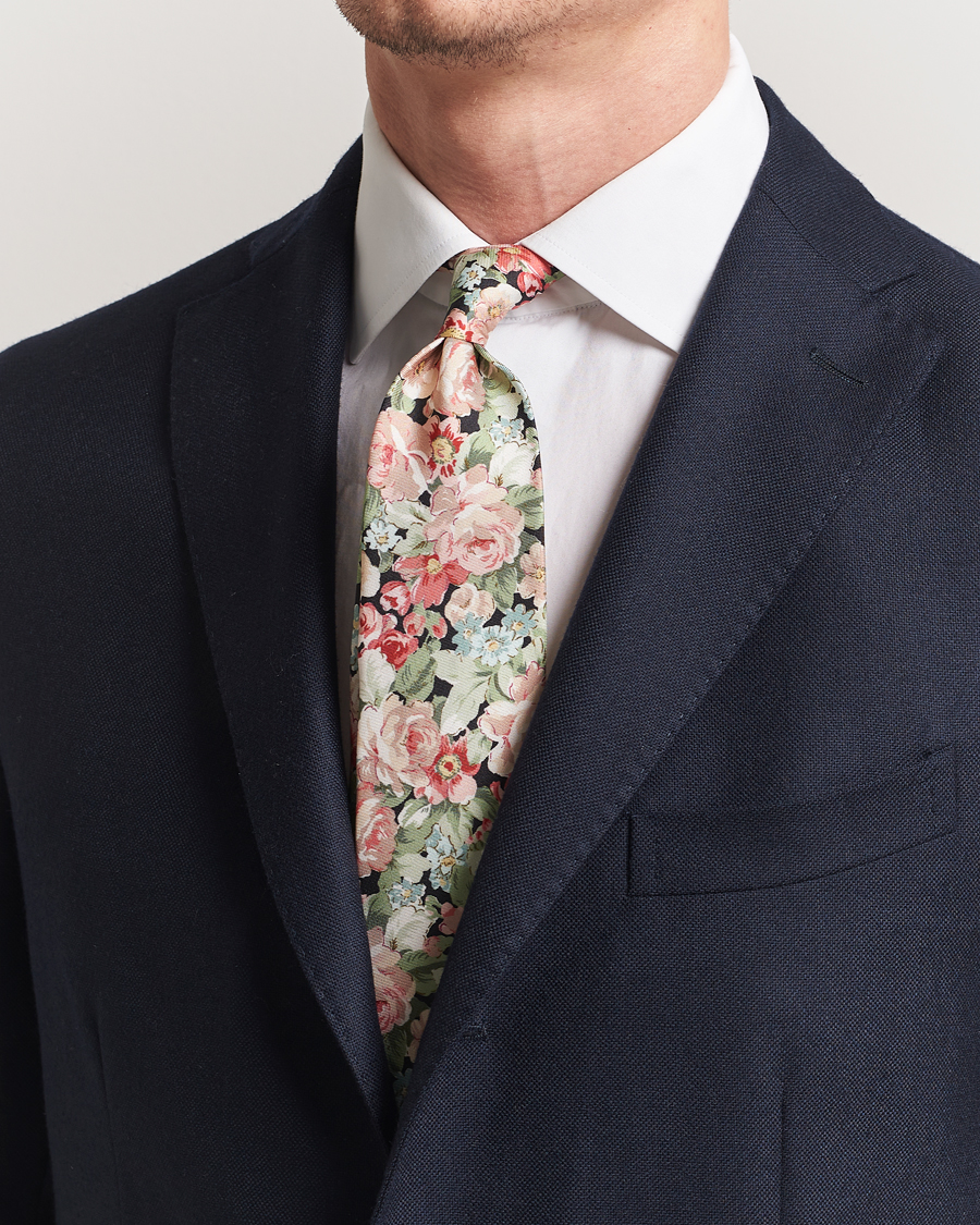 Homme | GANT 240 Mulberry Street Floral Silk Tie Multi | GANT 240 Mulberry Street | Floral Silk Tie Multi
