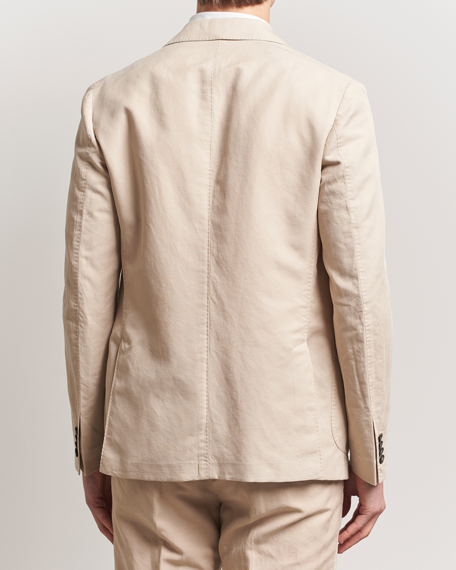 Homme | Blazers | Incotex | Unconstructed Chinolino Blazer Beige