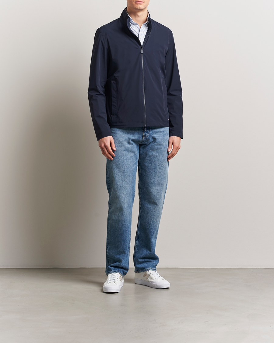 Homme | Manteaux Et Vestes | Save The Duck | Saxon Lightweight Stretch Jacket Navy Blue