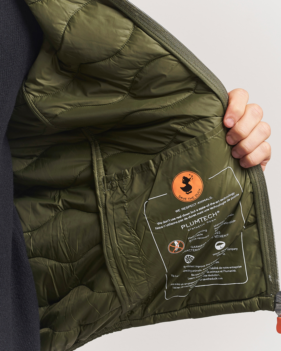 Homme | Manteaux Et Vestes | Save The Duck | Whirl Lightweight Padded Jacket Dusty Olive
