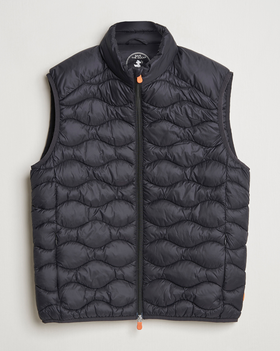 Homme | Manteaux Et Vestes | Save The Duck | Tide Lightweight Padded Vest Black
