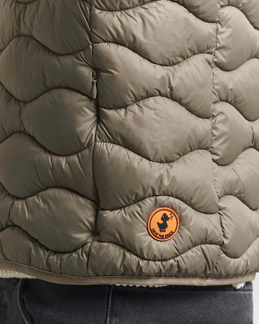 Homme | Manteaux Et Vestes | Save The Duck | Tide Lightweight Padded Vest Elephant Grey
