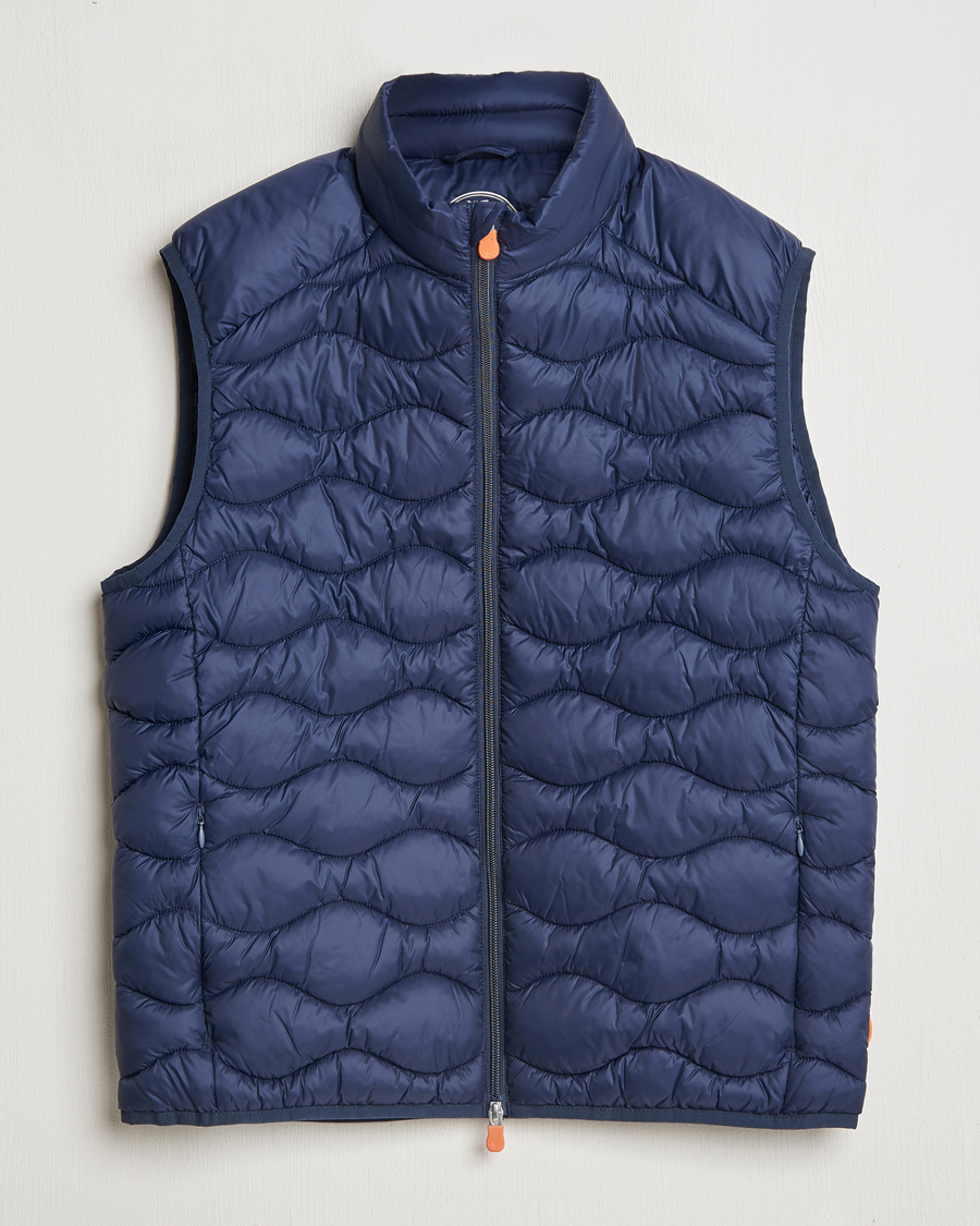 Homme | Manteaux Et Vestes | Save The Duck | Tide Lightweight Padded Vest Navy Blue