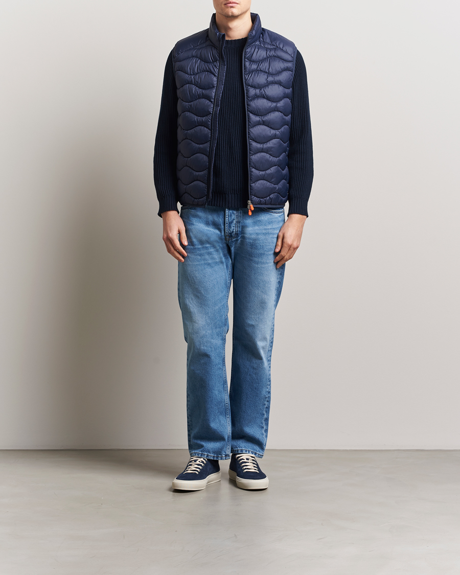 Homme | Manteaux Et Vestes | Save The Duck | Tide Lightweight Padded Vest Navy Blue