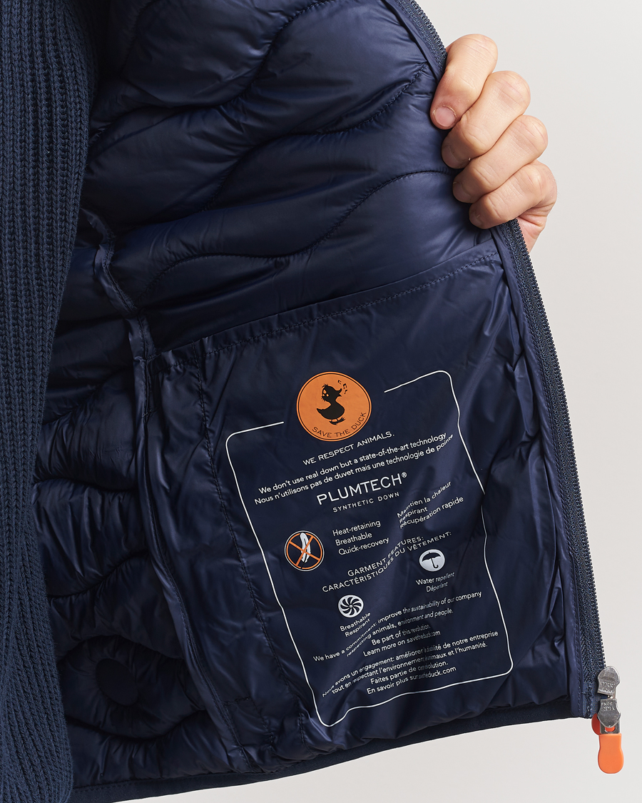 Homme | Manteaux Et Vestes | Save The Duck | Tide Lightweight Padded Vest Navy Blue