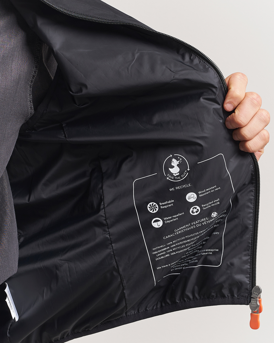Homme | Manteaux Et Vestes | Save The Duck | Mars Wind/Water Resistant Vest Black