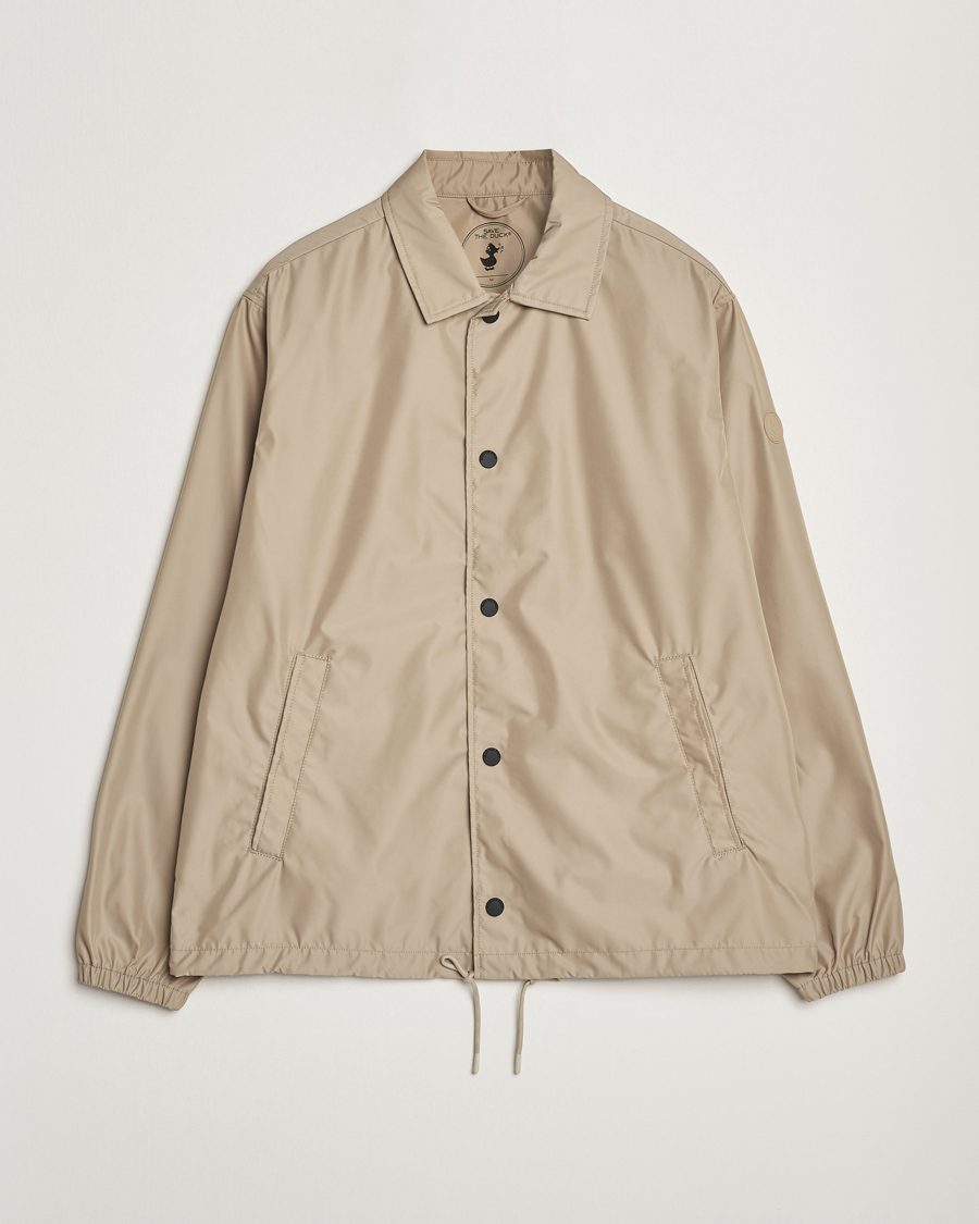 Homme | Manteaux Et Vestes | Save The Duck | Prince Wind/Water Resistant Coach Jacket Stone Beige