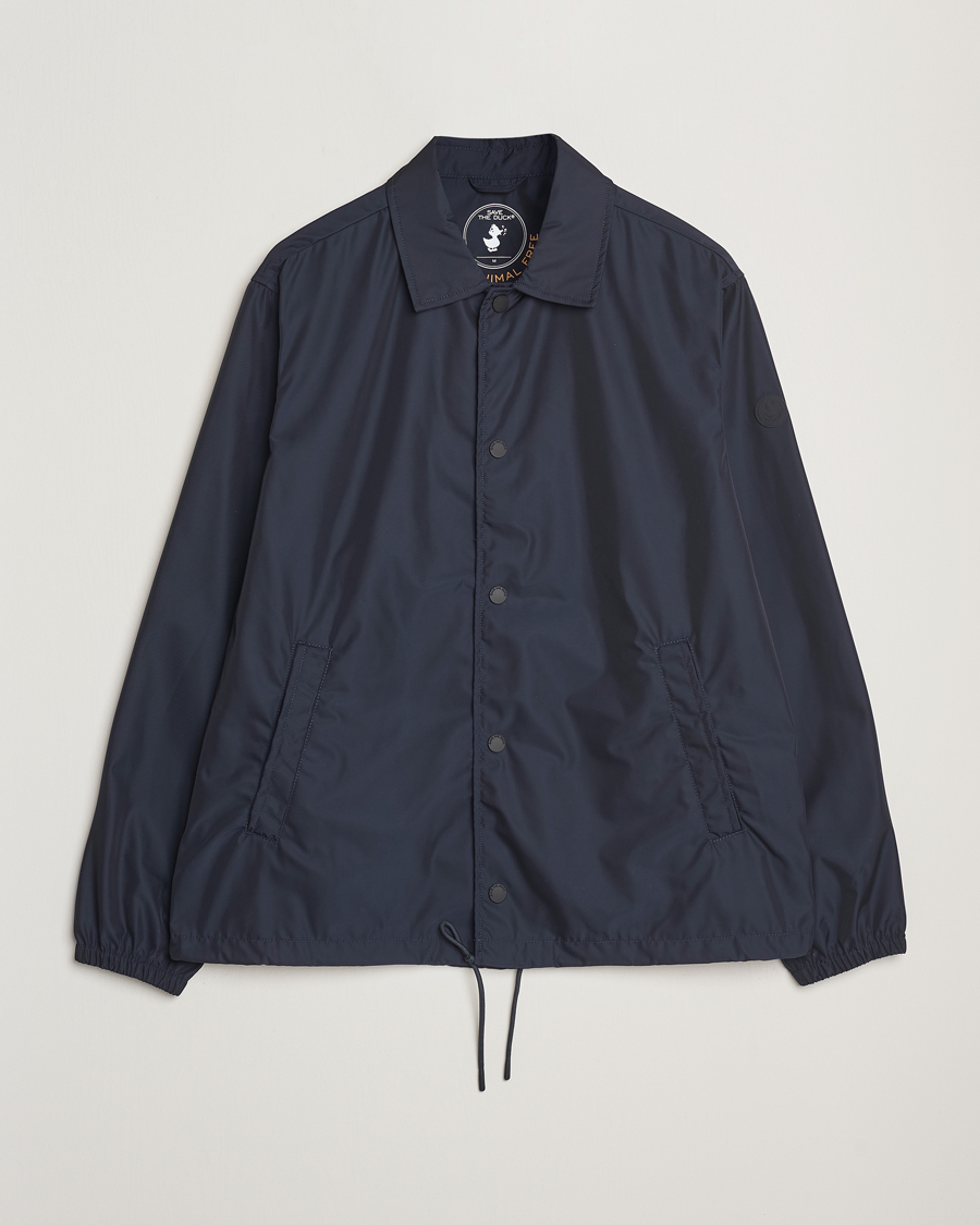 Homme | Manteaux Et Vestes | Save The Duck | Prince Wind/Water Resistant Coach Jacket Blue Black